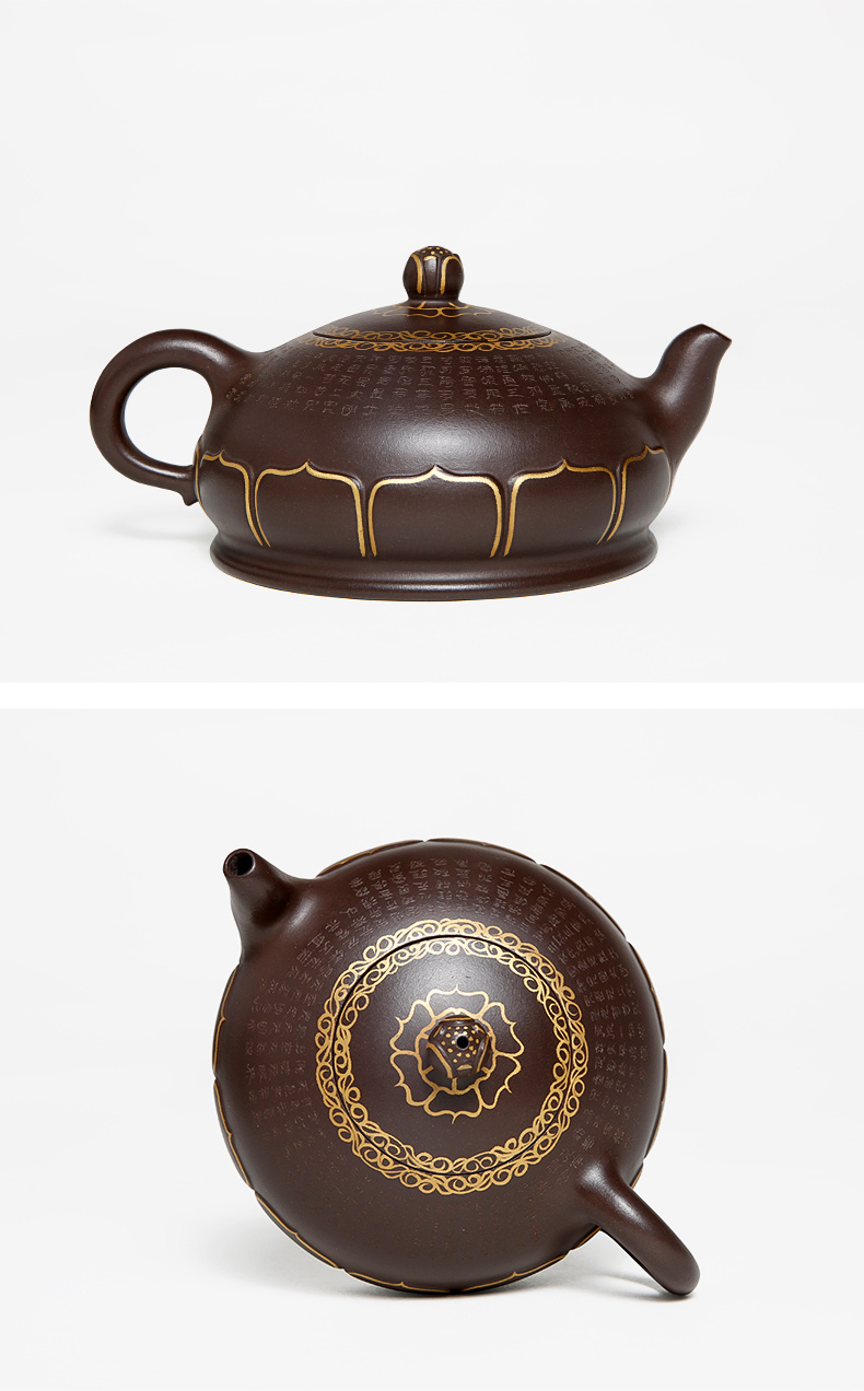 佛系紫砂壺，禪意靜心紫砂壺