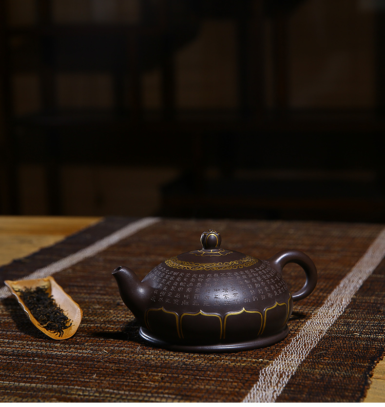 佛系紫砂壺，禪意靜心紫砂壺