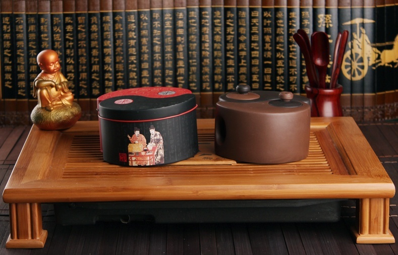 太極陰陽紫砂壺，創(chuàng)意格紫砂壺